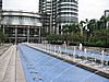 Wasserspiele vor den Türmen